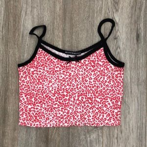Pink cheetah tank